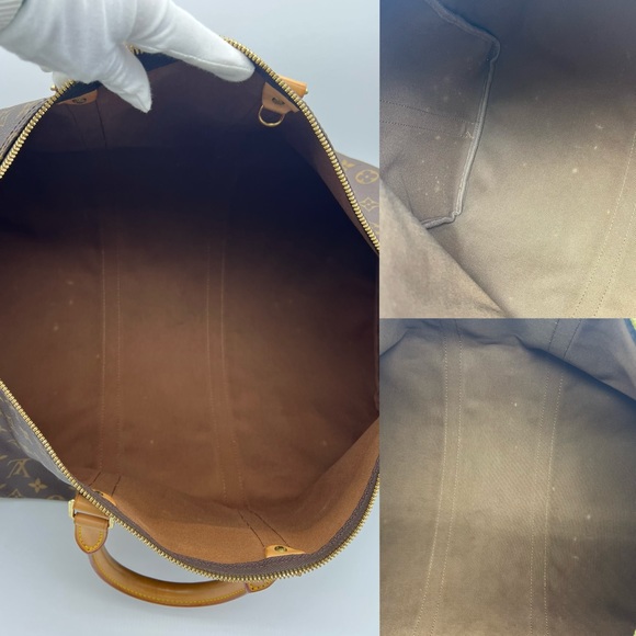 ❌SOLD❌Authentic Louis Vuitton monogram Keepall Bandoliere 55 - Picture 17 of 17
